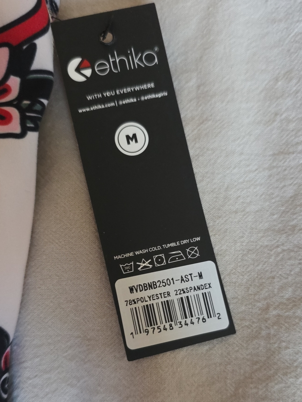 NWT ETHIKA BIKERSHORT ROMPER - Picture 4 of 4
